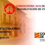 Charlas sobre la convocatoria de ayudas a la Rehabilitación 2018
