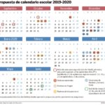 Calendario Escolar de Aragón 2019-20