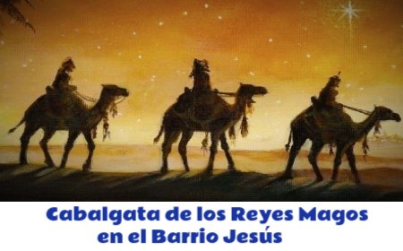 Cabalgata de los Reyes Magos 2020 en el Barrio Jesus