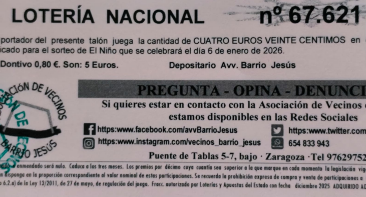 Lotería del Niño 2026