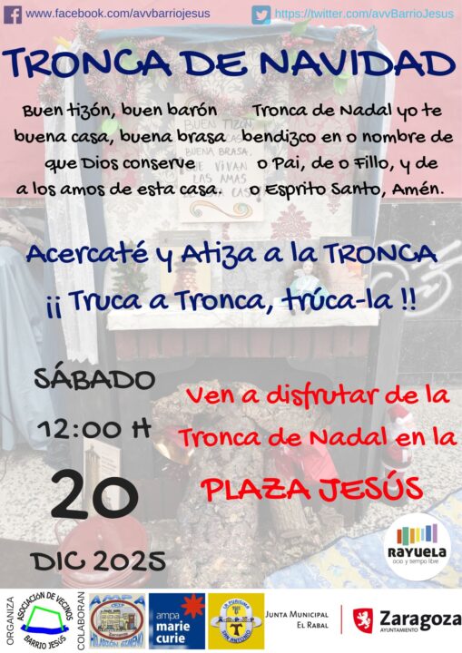 Tronca de Navidad 2025